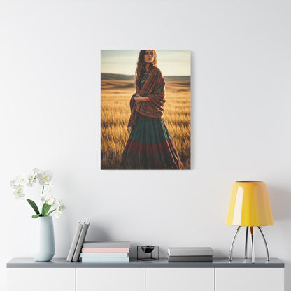 Golden Prairie Bohemian Muse Wall Art & Canvas Prints