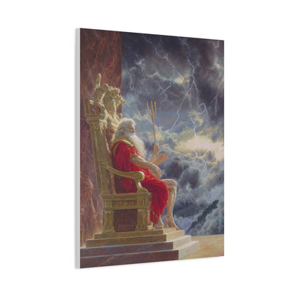 Zeus King of Olympus Classical Mythology Wall Art & Canvas Print