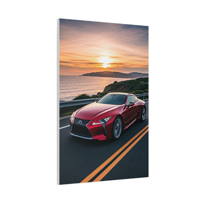 Lexus LC 500 Luxury Scenic Drive Wall Art & Canvas Prints