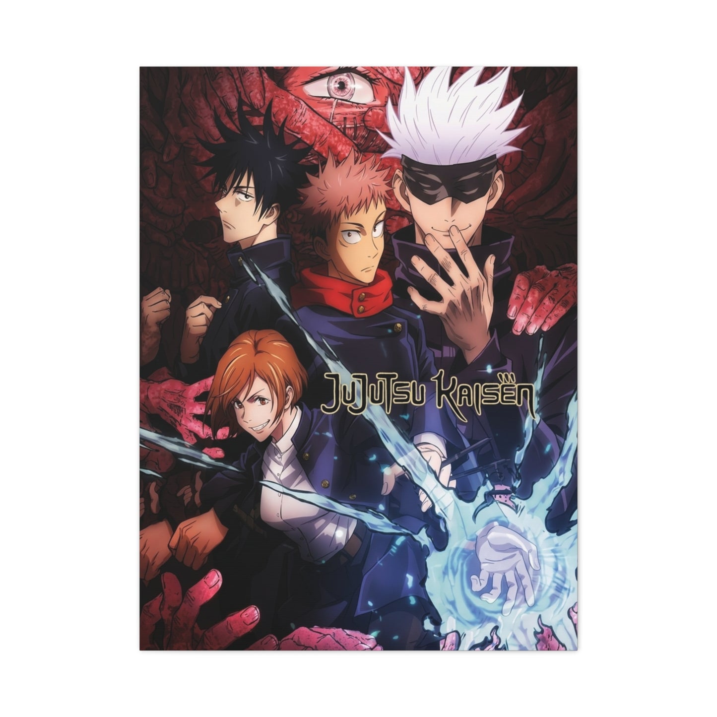 Jujutsu Kaisen Season 1 Poster Wall Art & Canvas Print