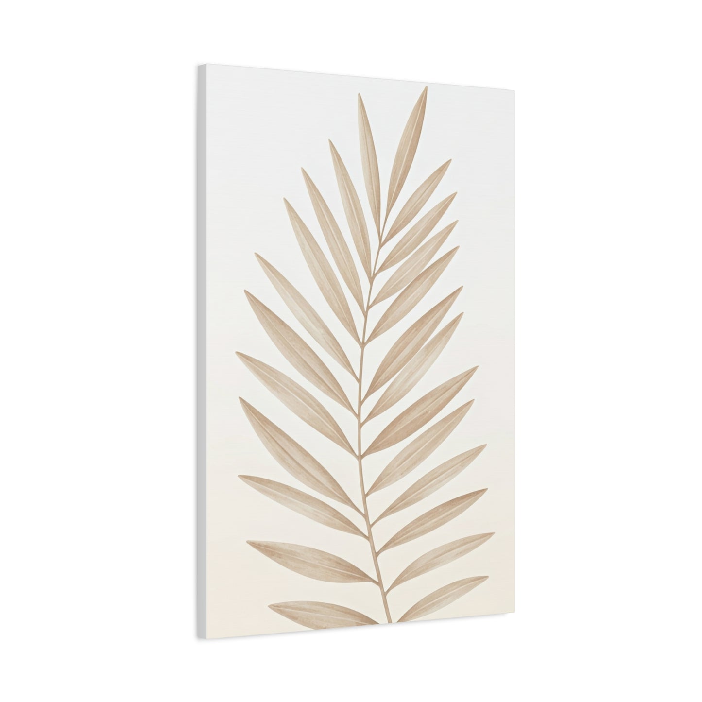 Neutral Palm Silhouette Wall Art & Canvas Prints
