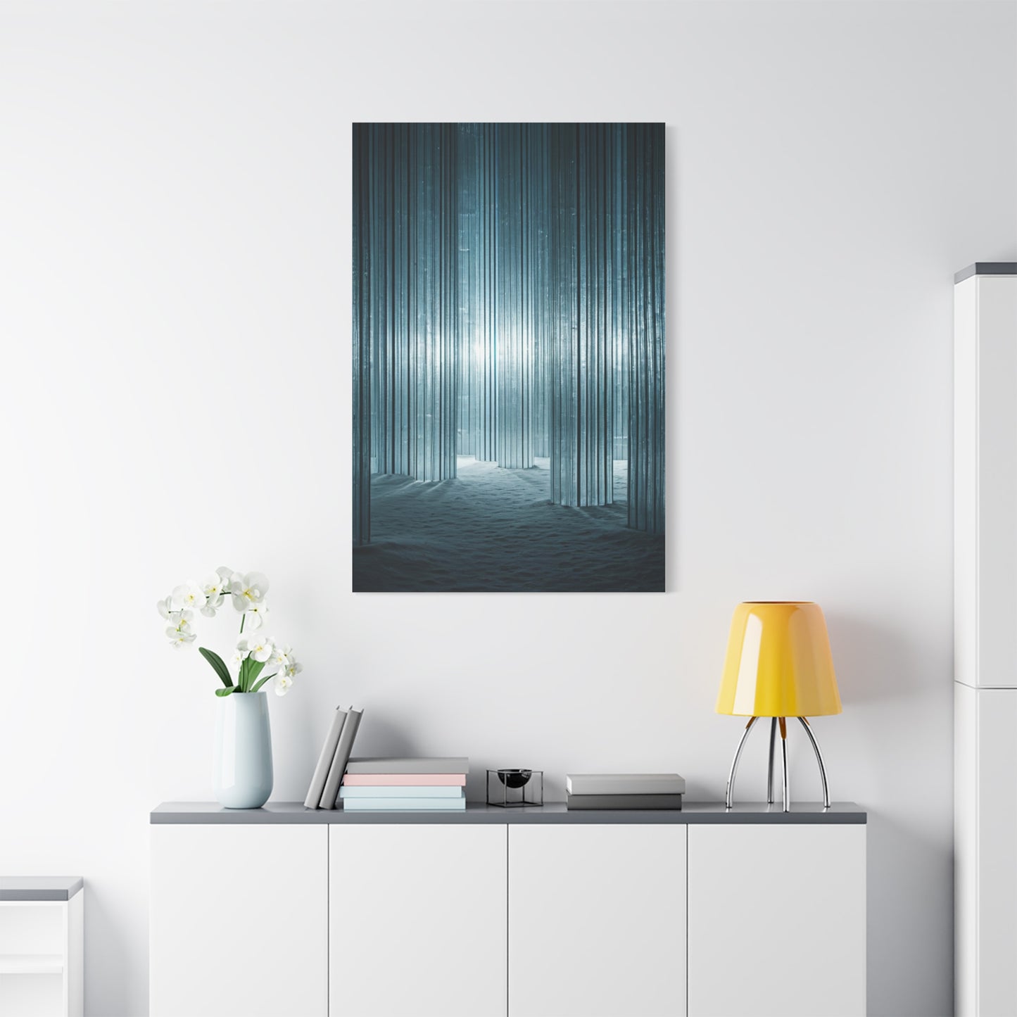Frozen Light Corridor Wall Art & Canvas Prints