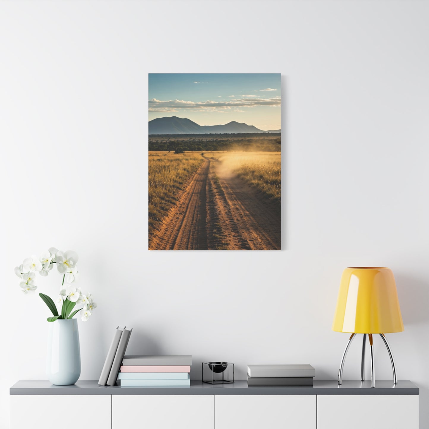 Road Through the Golden Fields Wall Art & Canvas Prints