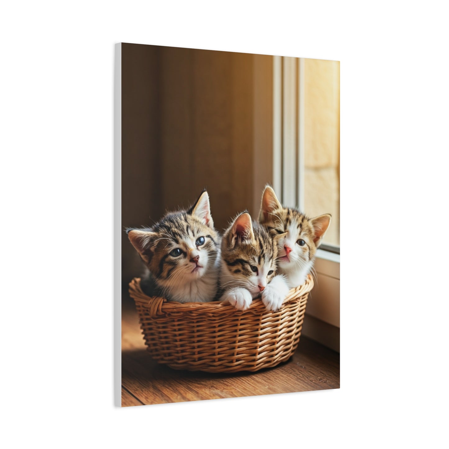 Basket of Kittens Wall Art & Canvas Prints