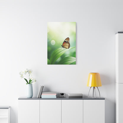 Leaf Rest Butterfly Wall Art & Canvas Prints