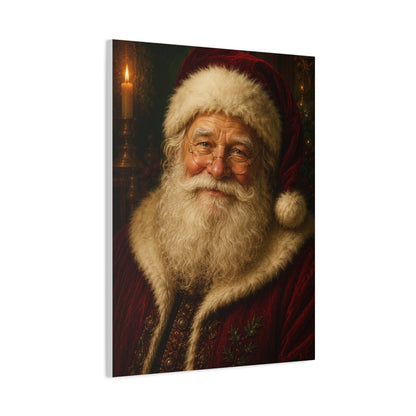 Grand Heirloom Santa Portrait Wall Art & Canvas Print