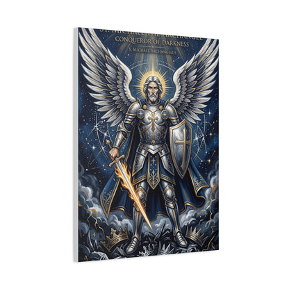 St. Michael the Archangel Celestial Warrior Wall Art & Canvas Print