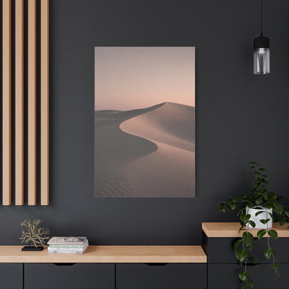 Minimal Desert Serenity Wall Art & Canvas Print
