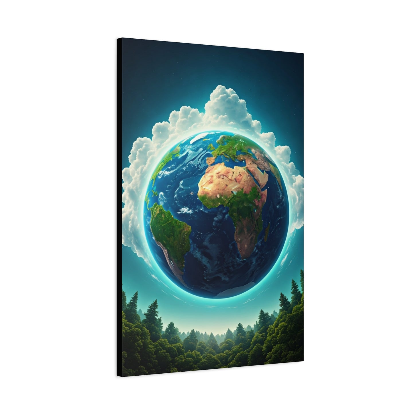 Earth Embraced by Nature Wall Art & Canvas Prints