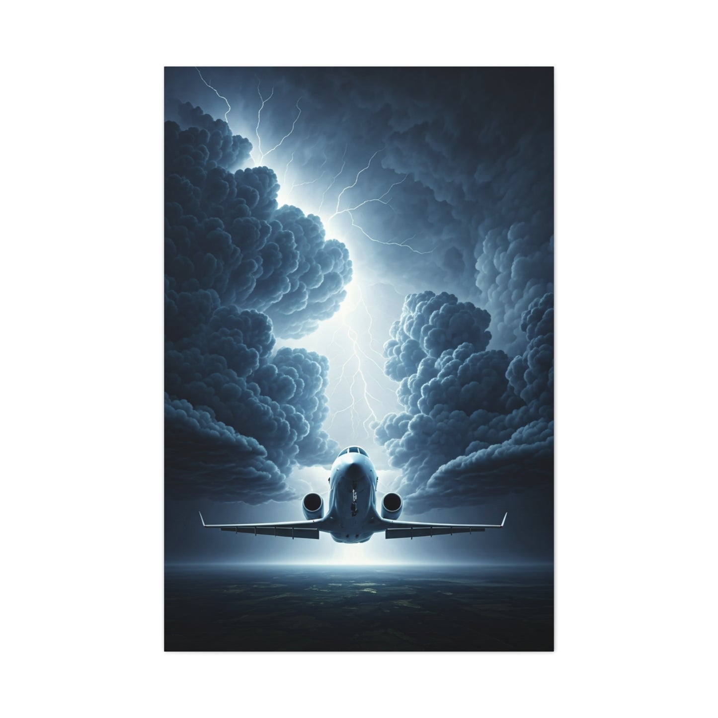 Storm Flight Through Clouds Wall Art & Canvas Prints