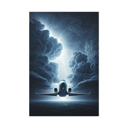 Storm Flight Through Clouds Wall Art & Canvas Prints