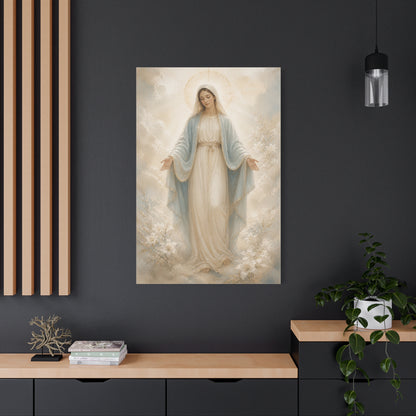 Our Lady of Grace Soft Luminous Portrait Wall Art & Canvas Print