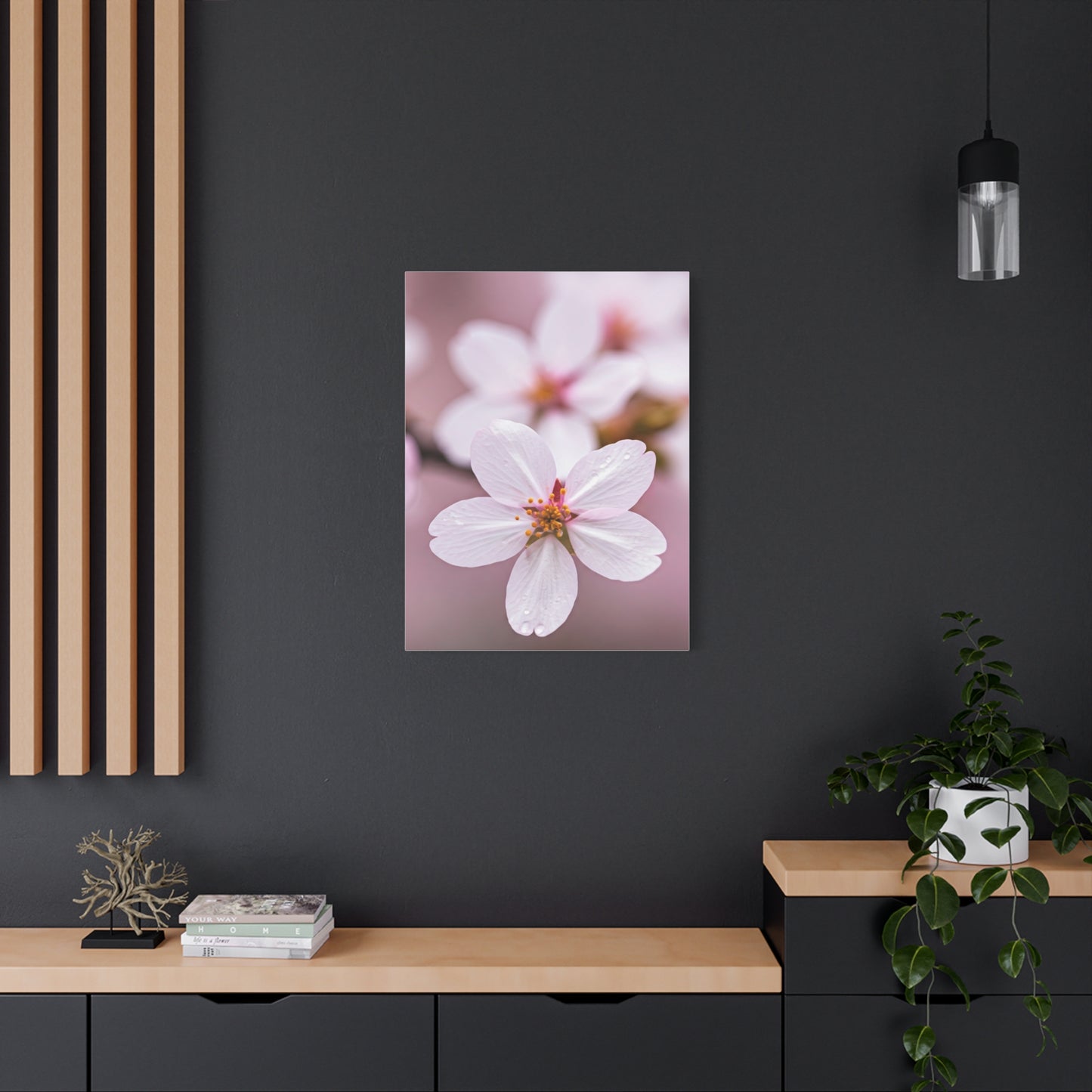 Soft Sakura Petal Macro Photography Wall Art & Canvas Prints