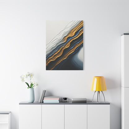Golden Contours Wall Art & Canvas Prints