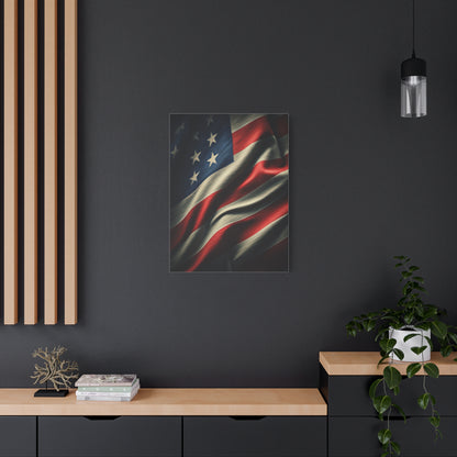 Classic Waving Stars and Stripes Wall Art & Canvas Prints