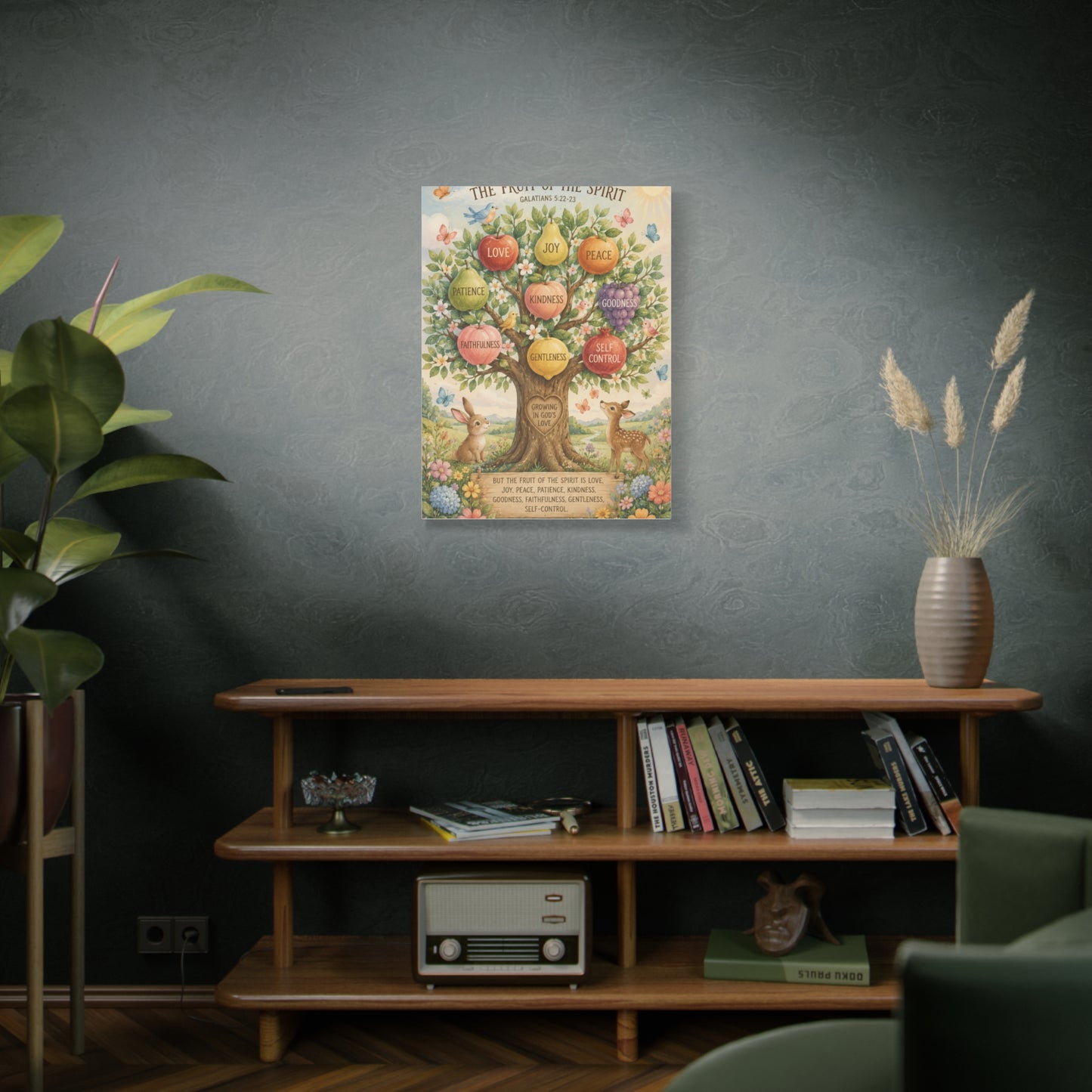 Fruit of the Spirit Children’s Scripture Wall Art & Canvas Print