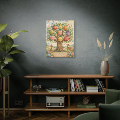 Fruit of the Spirit Children’s Scripture Wall Art & Canvas Print