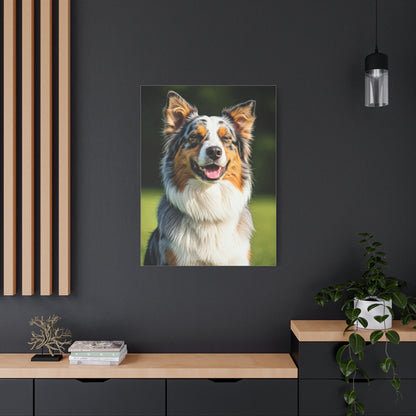 Bright Meadow Aussie Smile Wall Art & Canvas Print