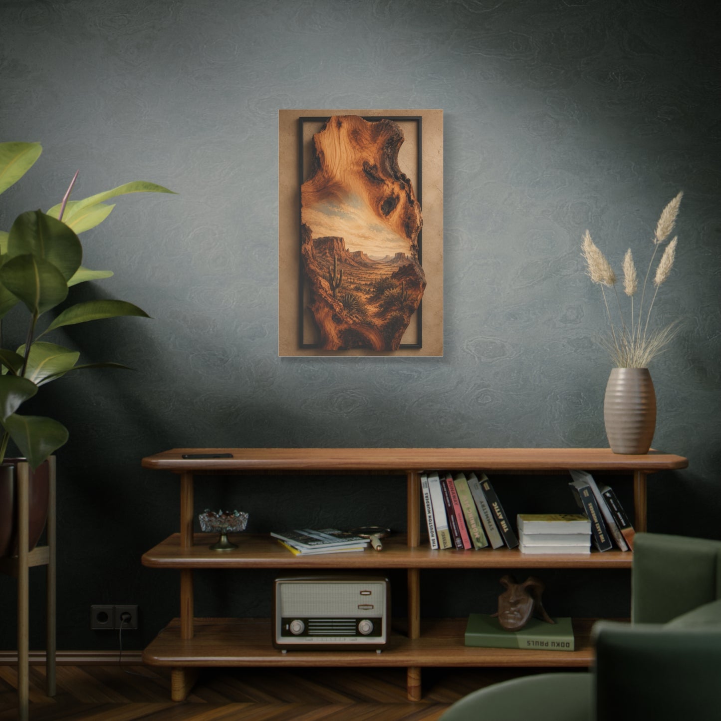 Live Edge Desert Mesa Southwest Wall Art & Canvas Print