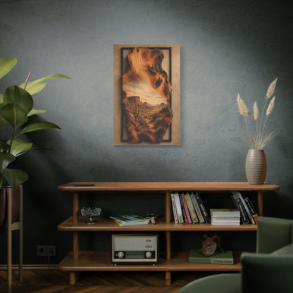 Live Edge Desert Mesa Southwest Wall Art & Canvas Print