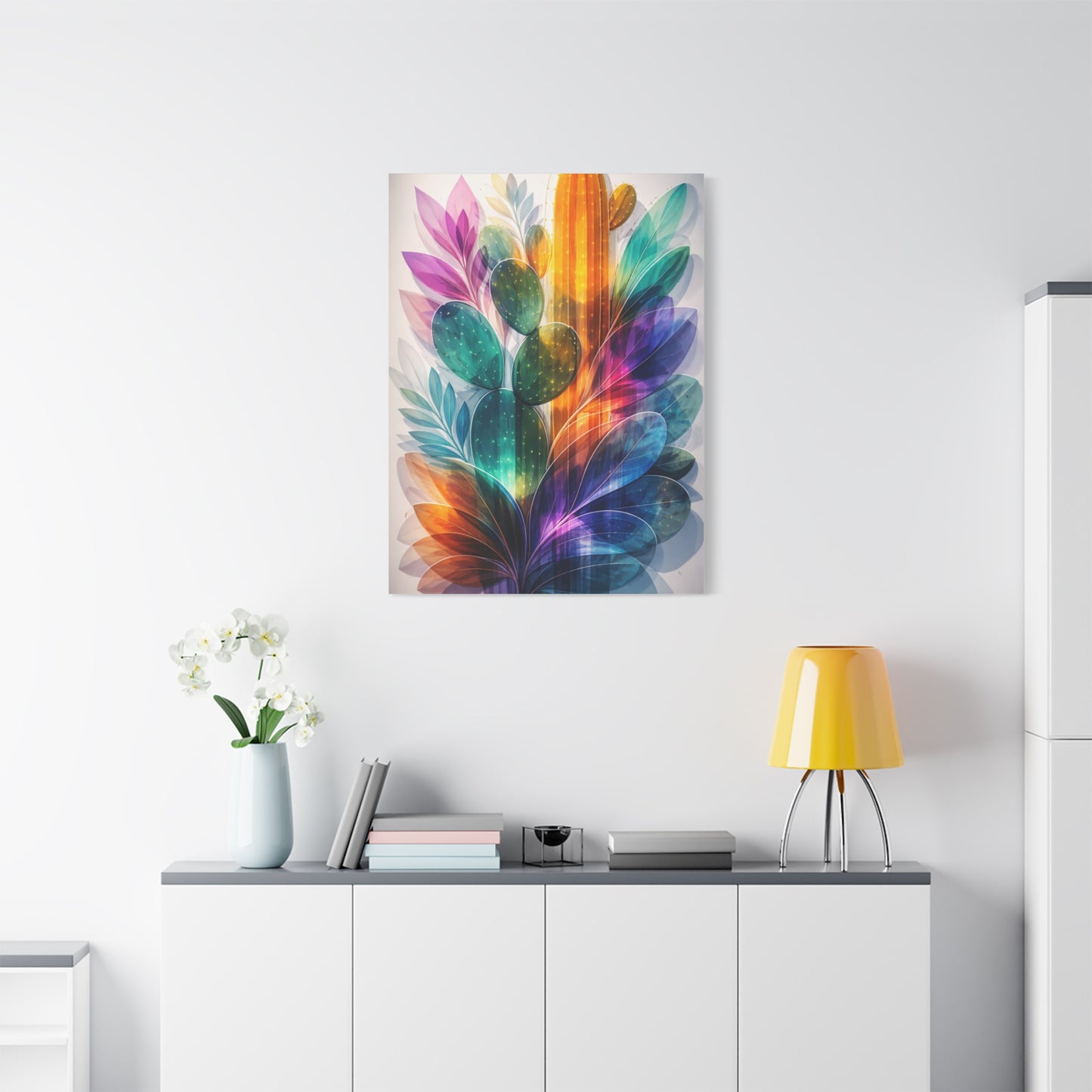 Premium Acrylic Botanical Abstraction Wall Art & Canvas Print