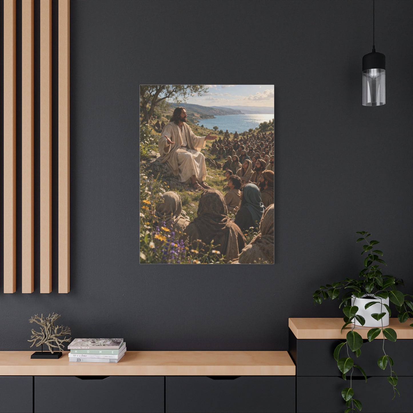 Sermon on the Mount Teaching Wall Art & Canvas Print