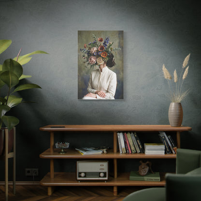 Botanical Identity Portrait Study Wall Art & Canvas Print
