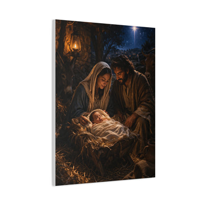 Nativity of Christ Holy Night Wall Art & Canvas Print