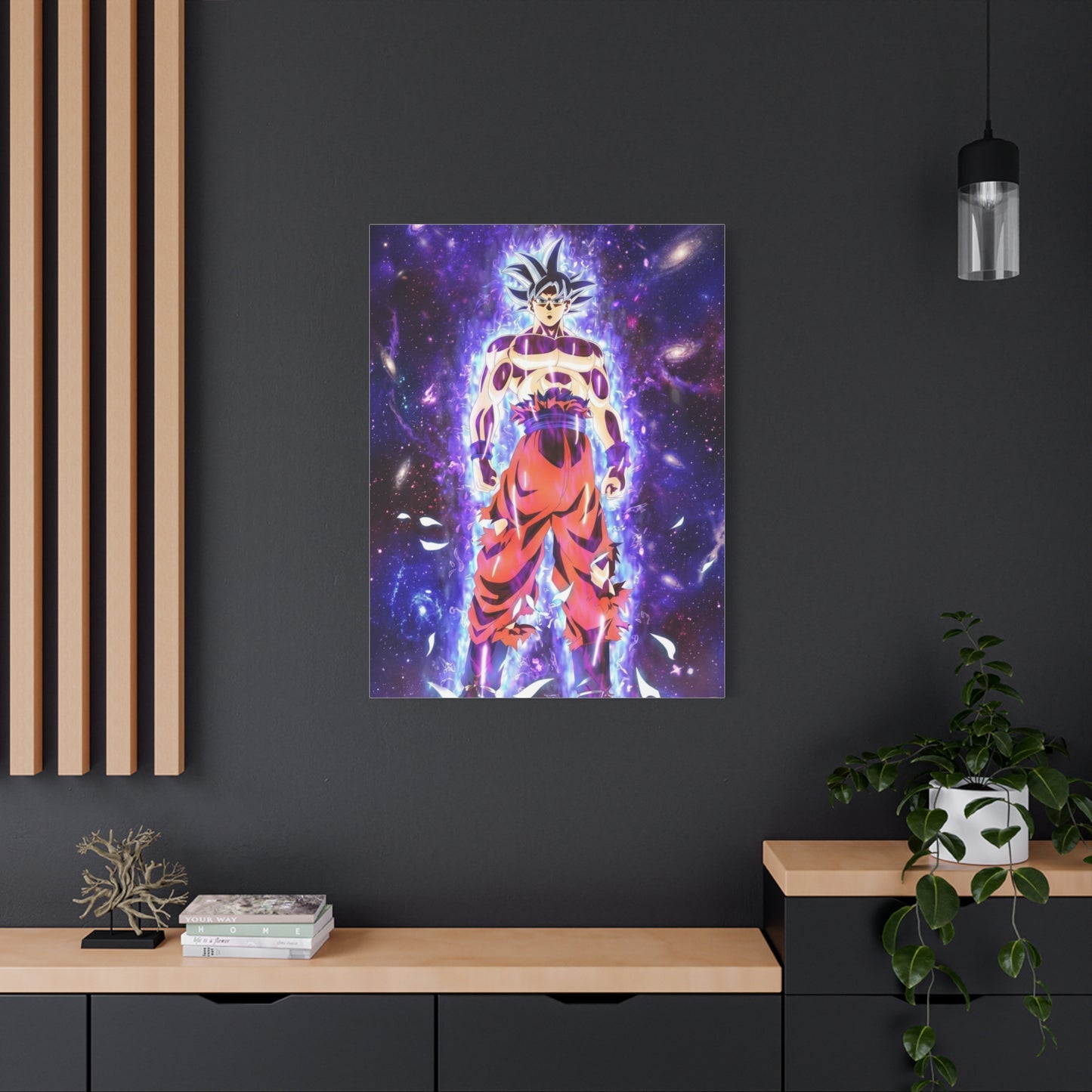 Dragon Ball Z Perfected Ultra Instinct Goku Poster Wall Art & Canvas Print