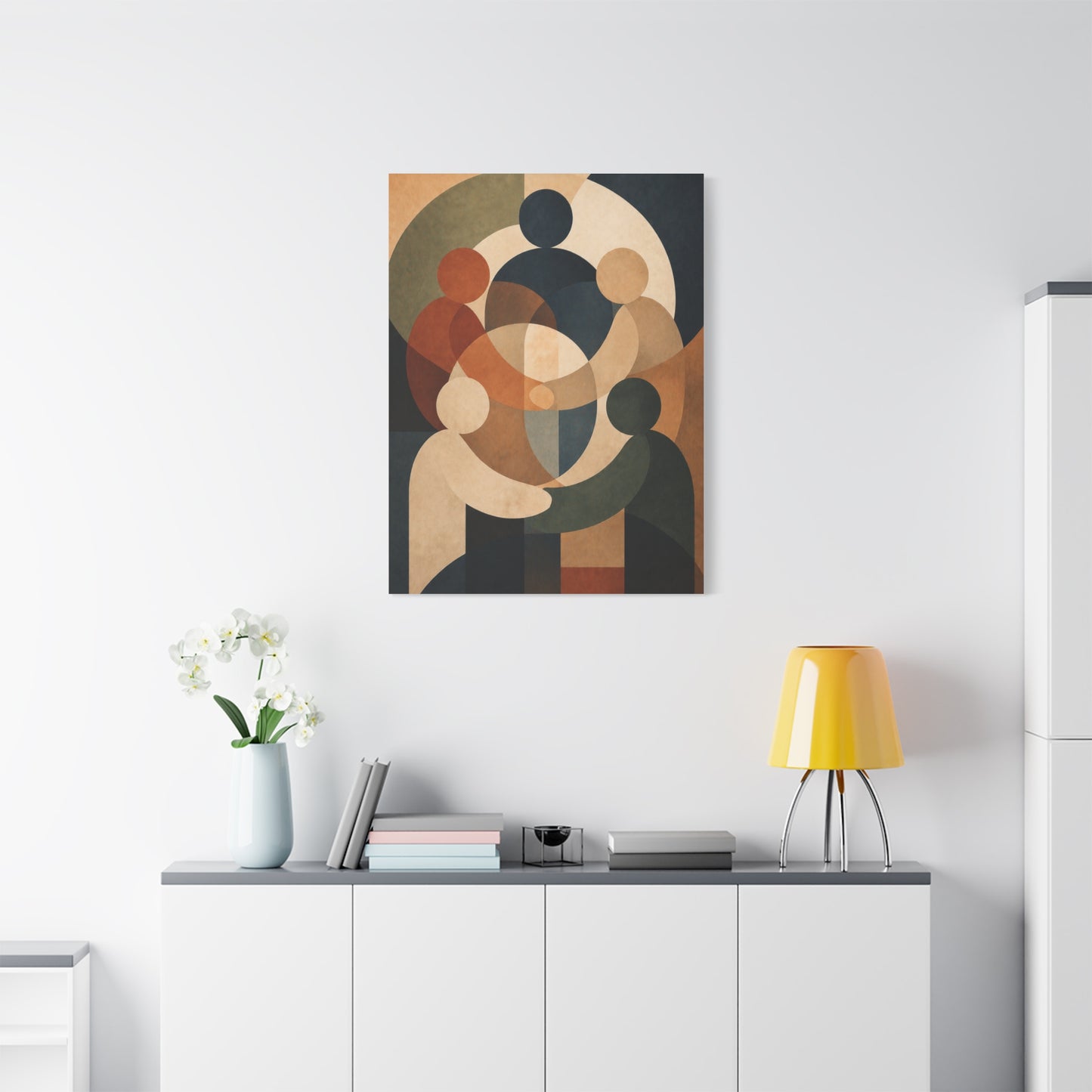 Corporate Unity Circle Composition Wall Art & Canvas Print