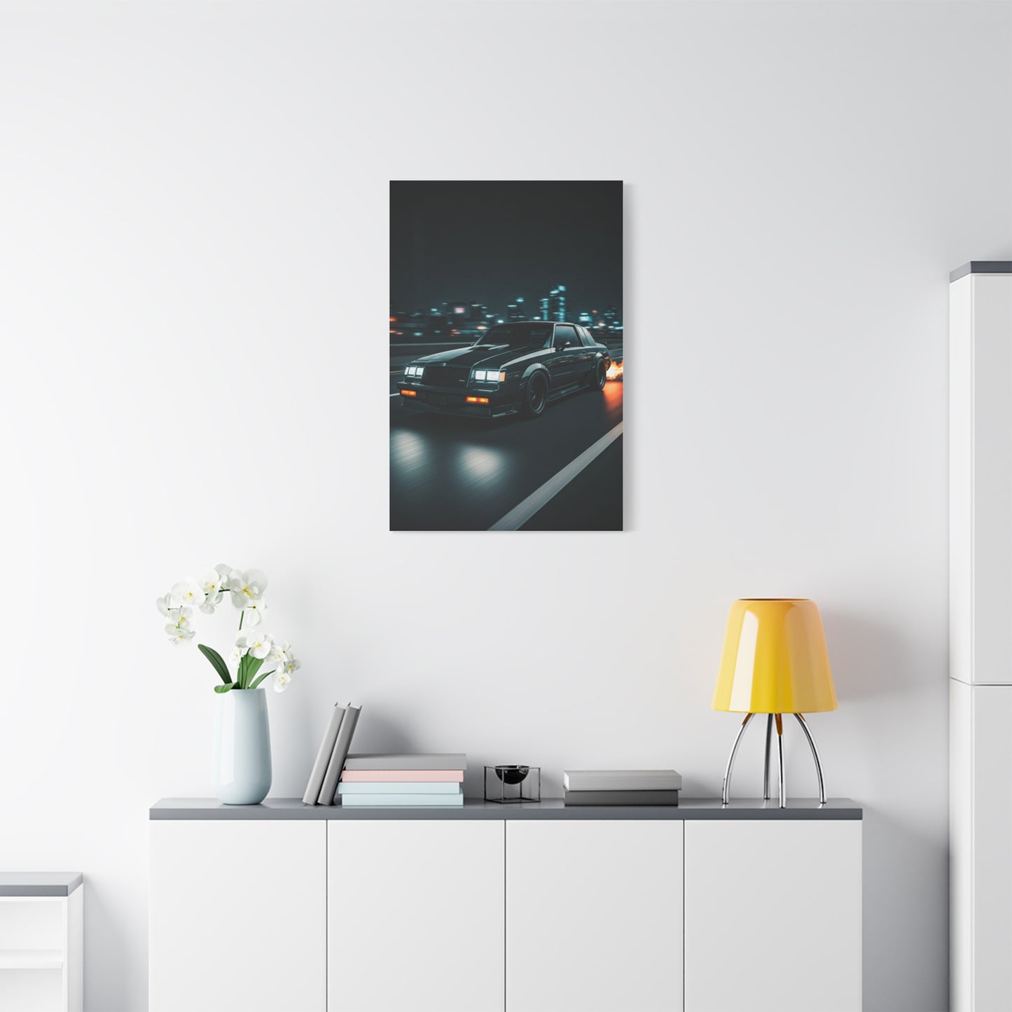 1987 Buick Regal GNX Midnight Turbo Assault Wall Art & Canvas Prints