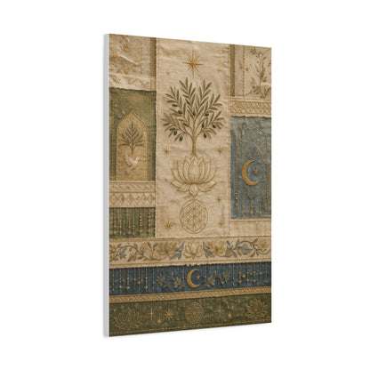 Sacred Textile Harmony Wall Art & Canvas Print