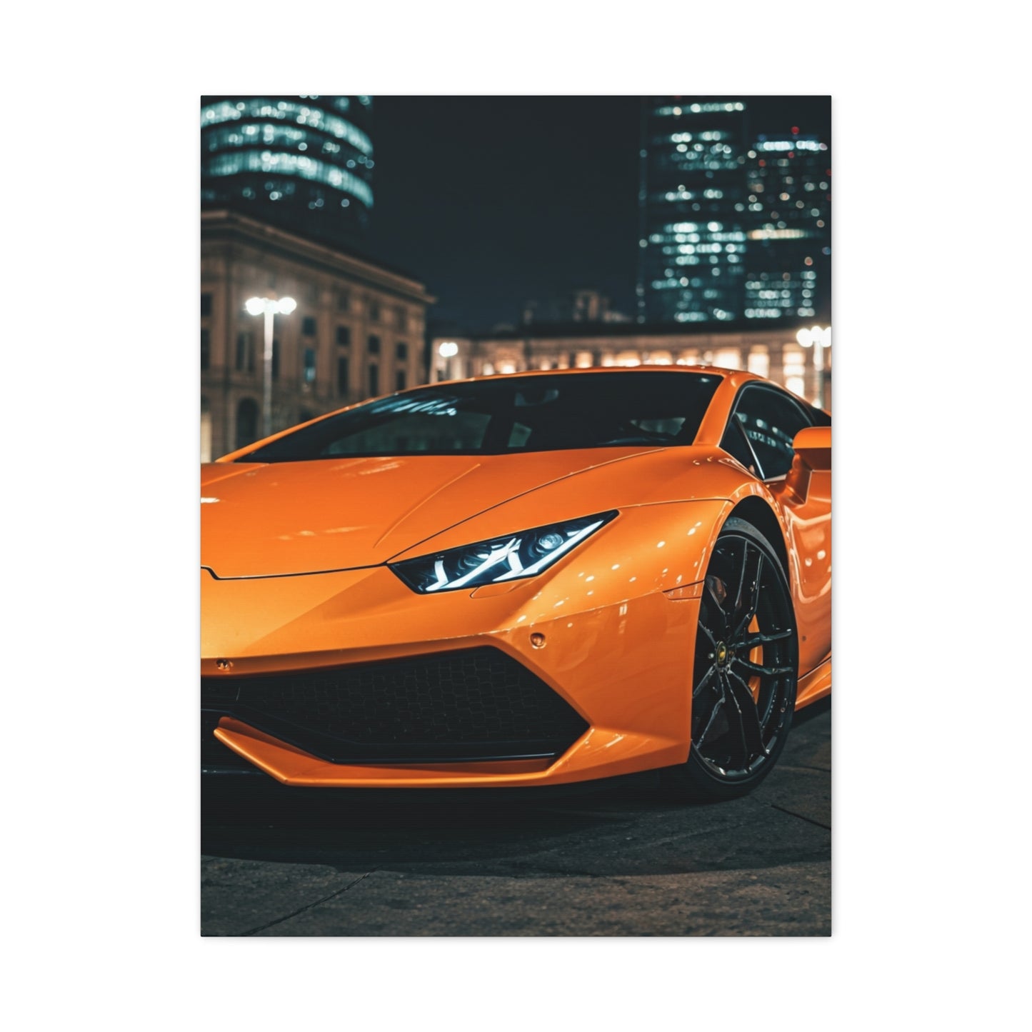 Lamborghini Huracán Urban Luxury Close Up Wall Art & Canvas Prints