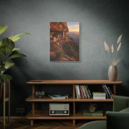 Ancient Cliff Dwelling Canyon Wall Art & Canvas Print
