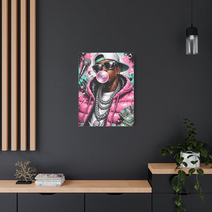 Hip Hop Pop Portrait Wall Art & Canvas Print
