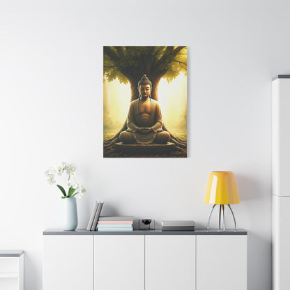 Bodhi Tree Enlightenment Buddha Wall Art & Canvas Prints