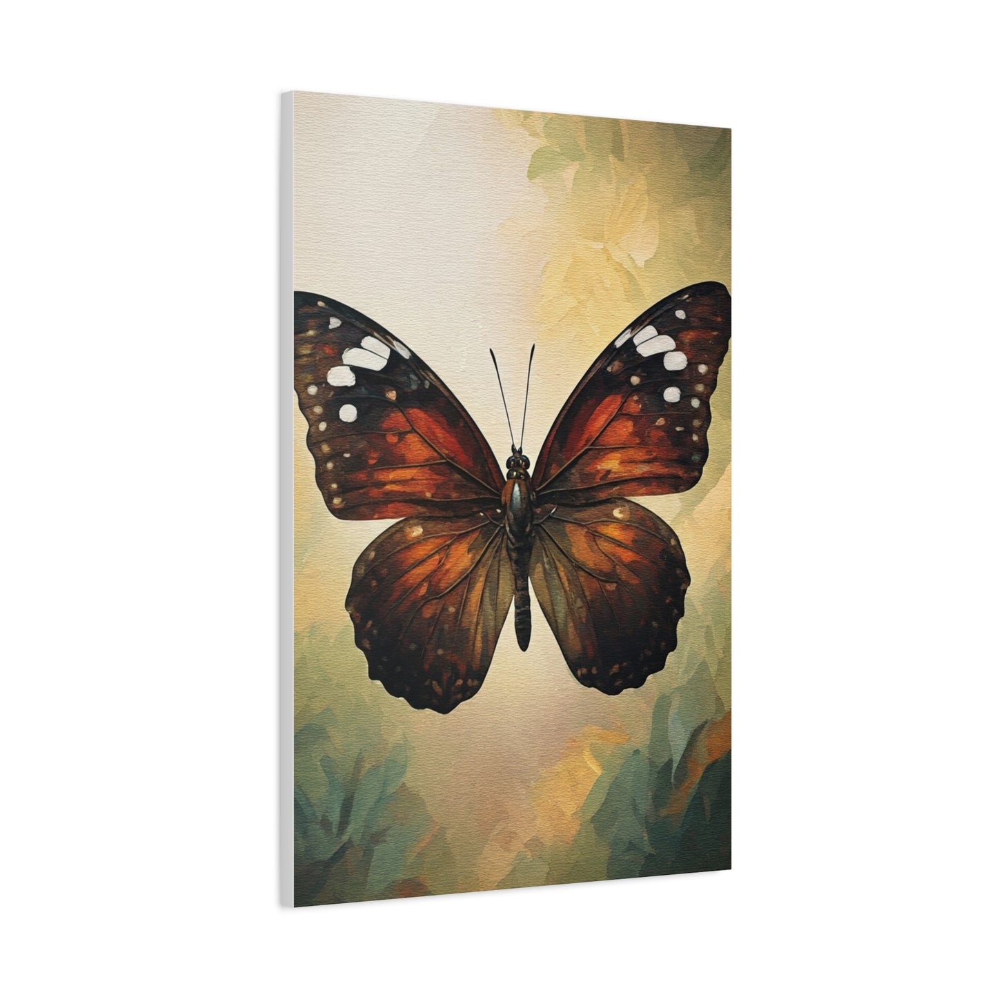 Vintage Nature Butterfly Illustration Wall Art & Canvas Prints