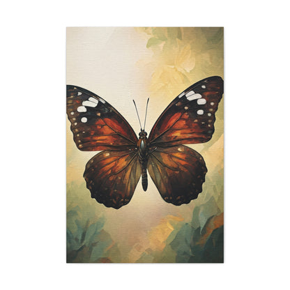 Vintage Nature Butterfly Illustration Wall Art & Canvas Prints