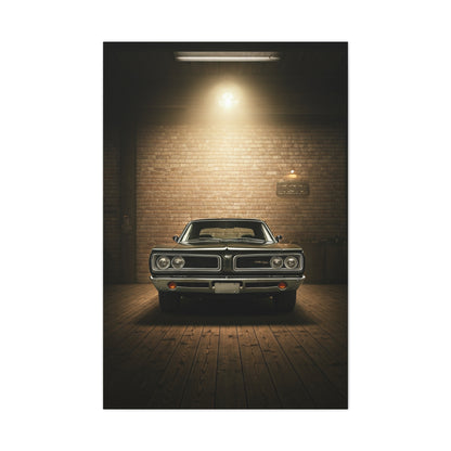 Dodge Super Bee Restoration Shop Wall Art & Canvas Prints