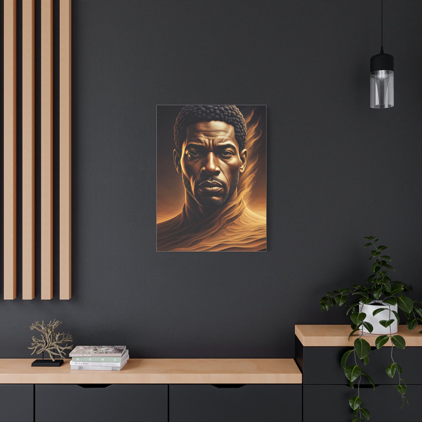 Desert Flame Guardian Wall Art & Canvas Prints