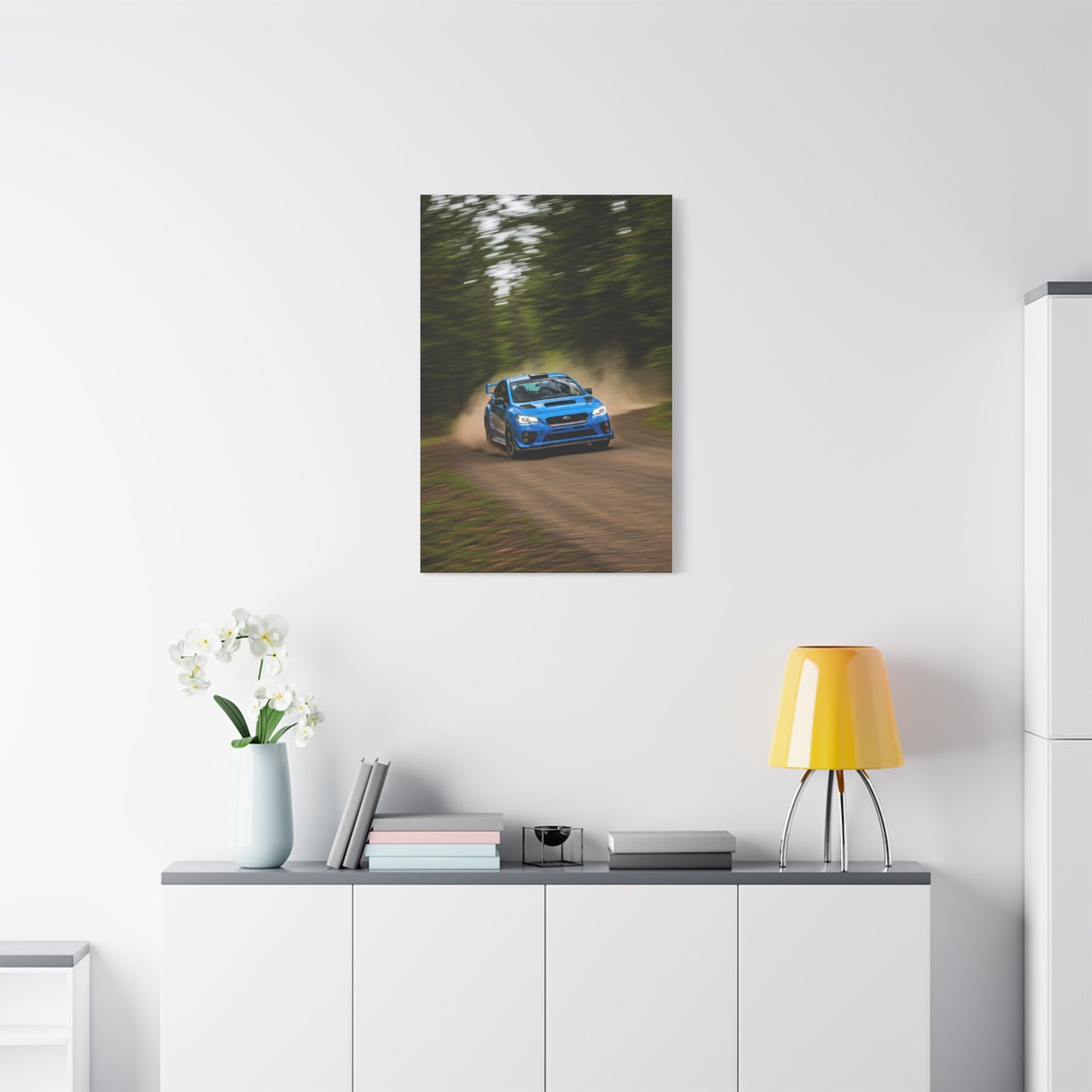 Subaru WRX STI Forest Rally Road Wall Art & Canvas Prints