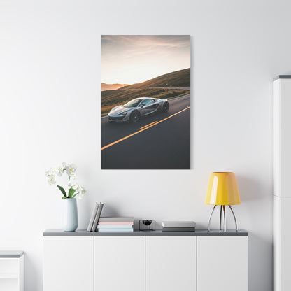 McLaren 570GT Cinematic Mountain Pass Wall Art & Canvas Prints