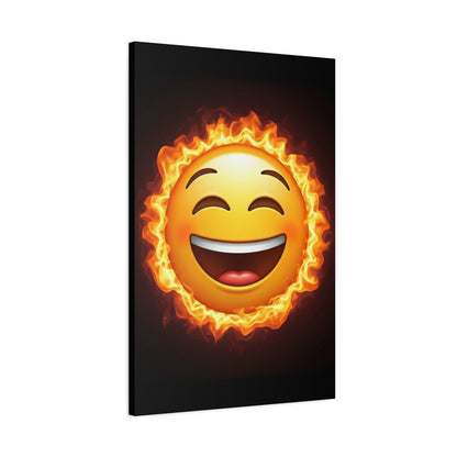 Radiant Joy Flame Wall Art & Canvas Print