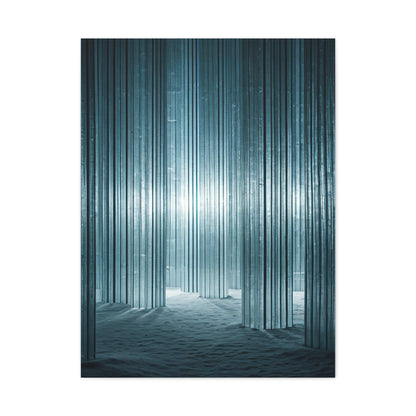 Frozen Light Corridor Wall Art & Canvas Prints