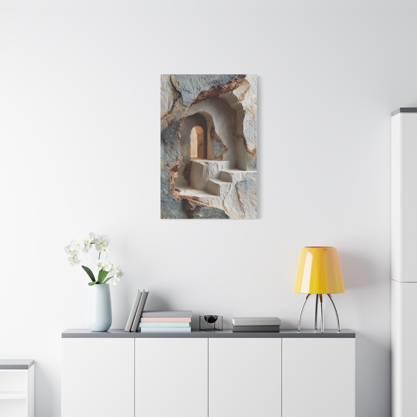 Wabi-Sabi Architectural Arch Wall Art & Canvas Print