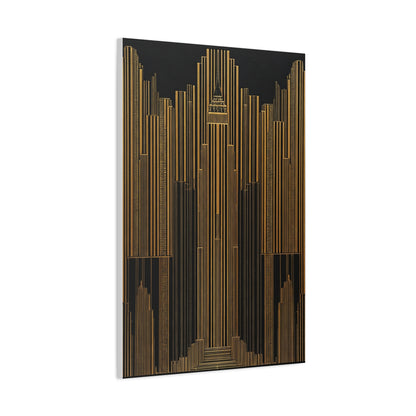 Majestic Golden City Towers Wall Art & Canvas Prints