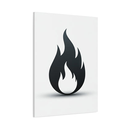 Minimal Flame Wall Art & Canvas Prints