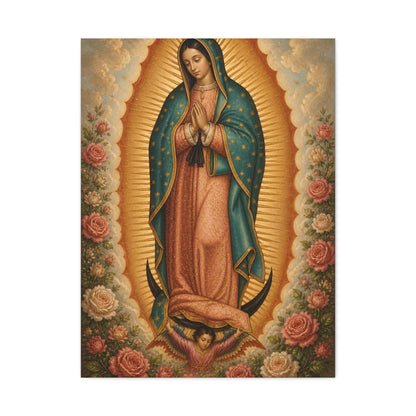 Our Lady of Guadalupe Sacred Icon Wall Art & Canvas Print