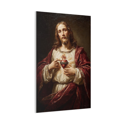Sacred Heart of Jesus Classical Devotion Wall Art & Canvas Print