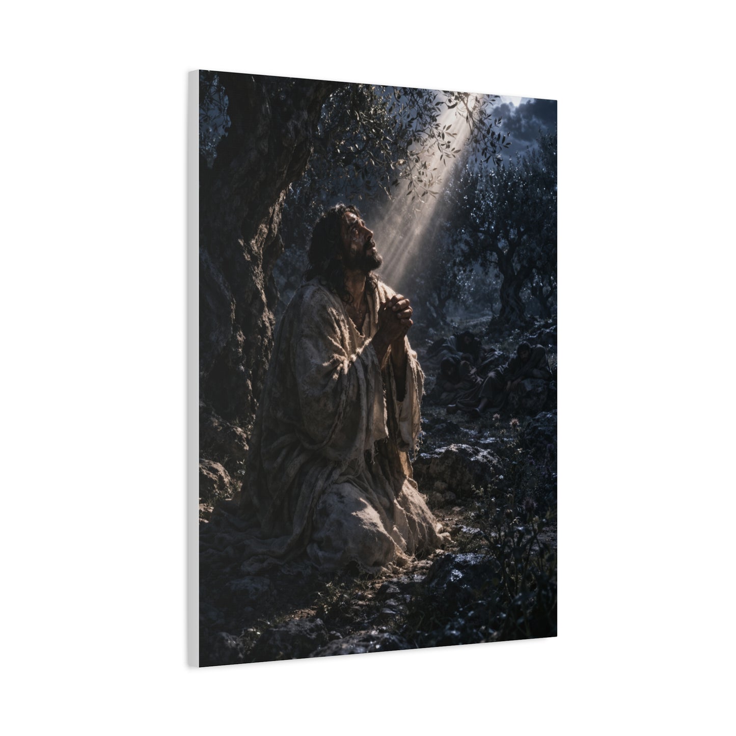 Agony in Gethsemane Night Prayer Wall Art & Canvas Print